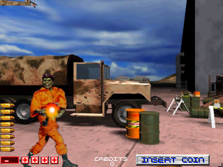You may also see orange barrels. These are the same as the yellow barrels.